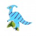 Конструктор 3D Фигурки животных: динозавры, микс